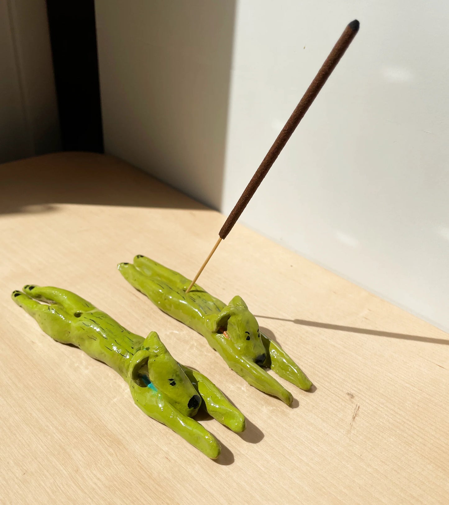 Flat Dog Incense Holders